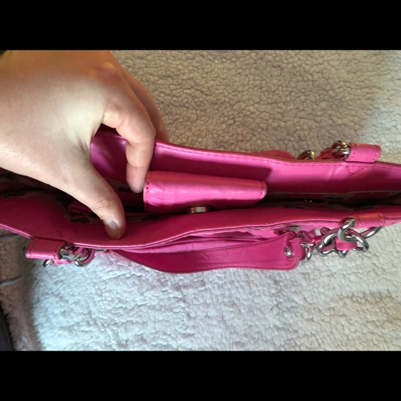 Pink Guess shoulder chain strap bag - Picture 10 of 13